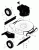 Murray 20102x92A - B&S/ 20" Walk-Behind Mower (1998) (Walmart) Ersatzteile Handle And Bag Assembly