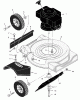Murray 20103x31A - Scotts 20" Walk-Behind Mower (1997) (Home Depot) Ersatzteile Mower Housing Assembly