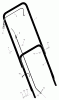 Murray 20103x35B - B&S/ 20" Walk-Behind Mower (1998) (Western Auto) Ersatzteile Handle Assembly