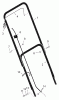 Murray 20104B - 20" Walk-Behind Mower (2000) Ersatzteile Handle Assembly