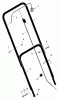 Murray 20111x194D - B&S/ 20" Walk-Behind Mower (2003) (Walmart) Ersatzteile Handle Assembly
