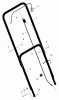 Murray 20111x194NB - B&S/ 20" Walk-Behind Mower (2003) (Walmart) Ersatzteile Handle Assembly