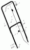 Murray 20111x92D - B&S/ 20" Walk-Behind Mower (2003) (Walmart) Ersatzteile Handle Assembly