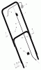 Murray 20112x92NA - B&S/ 20" Walk-Behind Mower (2002) (Walmart) Ersatzteile Handle Assembly