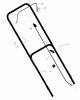 Murray 202010x24A - B&S/ 20" Walk-Behind Mower (2003) (Meijer) Ersatzteile Handle Assembly