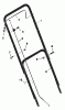 Murray 20223D - 20" Walk-Behind Mower (1997) Ersatzteile Handle Assembly