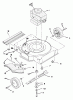 Murray 20223D - 20" Walk-Behind Mower (1997) Ersatzteile Mower Housing Assembly