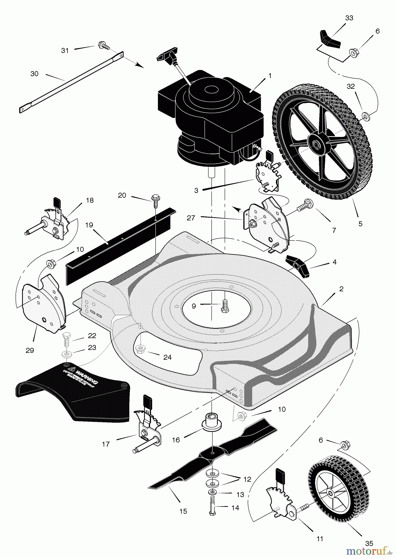 Murray Rasenmäher 203030x48A - B&S/Murray 20