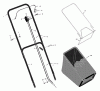 Murray 20405x31A - Scotts 20" Walk-Behind Mower (1997) (Home Depot) Ersatzteile Handle Assembly