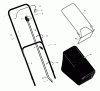 Murray 20405x32A - B&S/ 20" Walk-Behind Mower (1998) (Zellers) Ersatzteile Handle Assembly