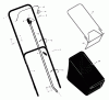Murray 20406x83A - B&S/ 20" Walk-Behind Mower (1998) (Walmart) Ersatzteile Handle Assembly