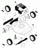 Murray 20406x83A - B&S/ 20" Walk-Behind Mower (1998) (Walmart) Ersatzteile Mower Housing Assembly