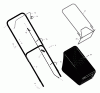 Murray 20406x83A - B&S/ 20" Walk-Behind Mower (1999) (Walmart) Ersatzteile Handle And Bag Assembly