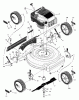 Murray 20407x35A - B&S/ 20" Walk-Behind Mower (1997) (Western Auto) Ersatzteile Mower Deck Assembly