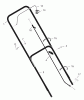 Murray 20415x194A - B&S/ 20" Walk-Behind Mower (2000) (Walmart) Ersatzteile Handle Assembly