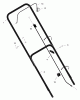 Murray 20415x31C - Scotts 20" Walk-Behind Mower (2001) (Home Depot) Ersatzteile Handle Assembly