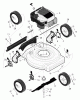 Murray 20415x8B - Scotts 20" Walk-Behind Mower (2000) (Home Depot) Ersatzteile Mower Housing Assembly