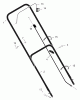 Murray 20415x8C - Scotts 20" Walk-Behind Mower (2000) (Home Depot) Ersatzteile Handle Assembly