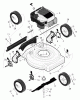 Murray 20415x8C - Scotts 20" Walk-Behind Mower (2000) (Home Depot) Ersatzteile Mower Housing Assembly