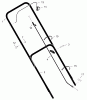 Murray 20415x92A - B&S/ 20" Walk-Behind Mower (1999) (Walmart) Ersatzteile Handle Assembly