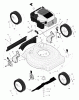 Murray 204210x192A - B&S/ 20" Walk-Behind Mower (2001) (Walmart) Ersatzteile Mower Housing Assembly