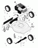 Murray 204210x31D - Scotts 20" Walk-Behind Mower (2004) (Home Depot) Ersatzteile Mower Housing Assembly