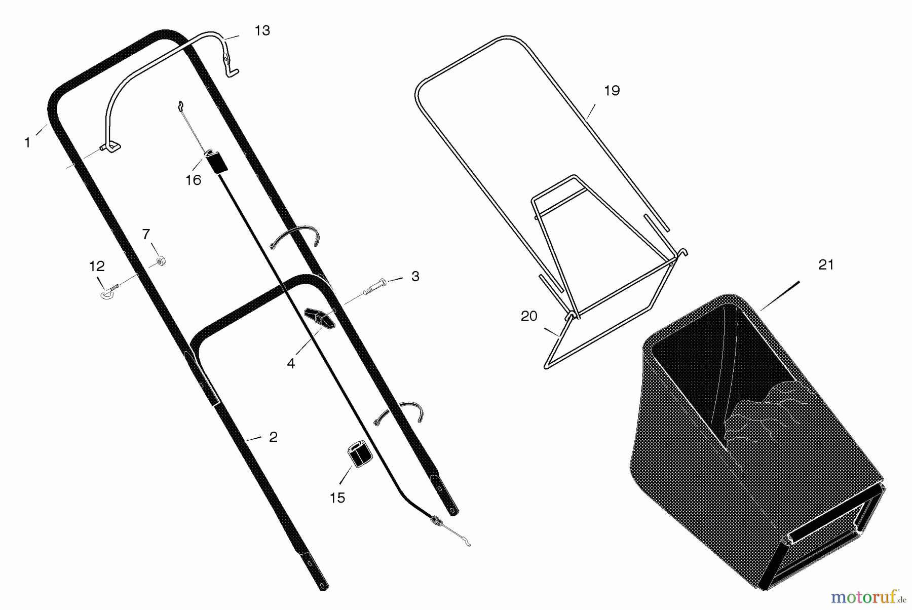 Murray Rasenmäher 204210x8D - Scotts 20