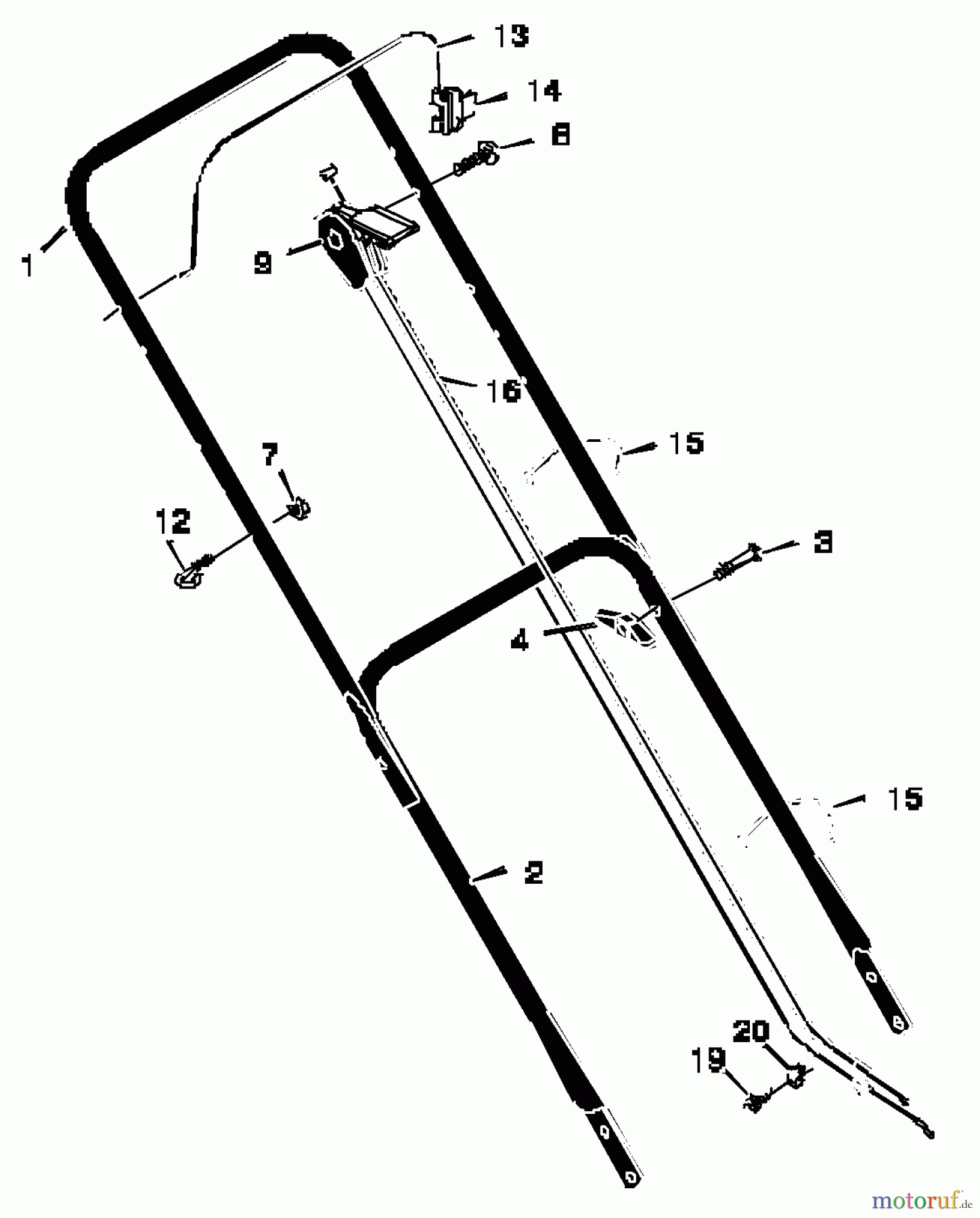 Murray Rasenmäher 20455x7A - Scotts 20