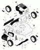 Murray 20456x9A - B&S/ 20" Walk-Behind Mower (1998) (Montgomery Wards) Ersatzteile Mower Housing Assembly
