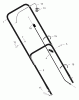 Murray 20465x192A - B&S/ 20" Walk-Behind Mower (2000) (Walmart) Ersatzteile Handle Assembly