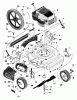 Murray 20505x62A - B&S/ 20" Walk-Behind Mower (1997) (Home Base) Ersatzteile Mower Housing Assembly
