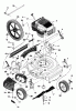 Murray 20506x192A - B&S/ 20" Walk-Behind Mower (1997) (Walmart) Ersatzteile Mower Housing Assembly