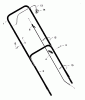 Murray 20506x8C - Scotts 20" Walk-Behind Mower (1998) (Home Depot) Ersatzteile Handle Assembly