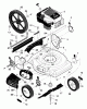 Murray 20506x8C - Scotts 20" Walk-Behind Mower (1998) (Home Depot) Ersatzteile Mower Housing Assembly