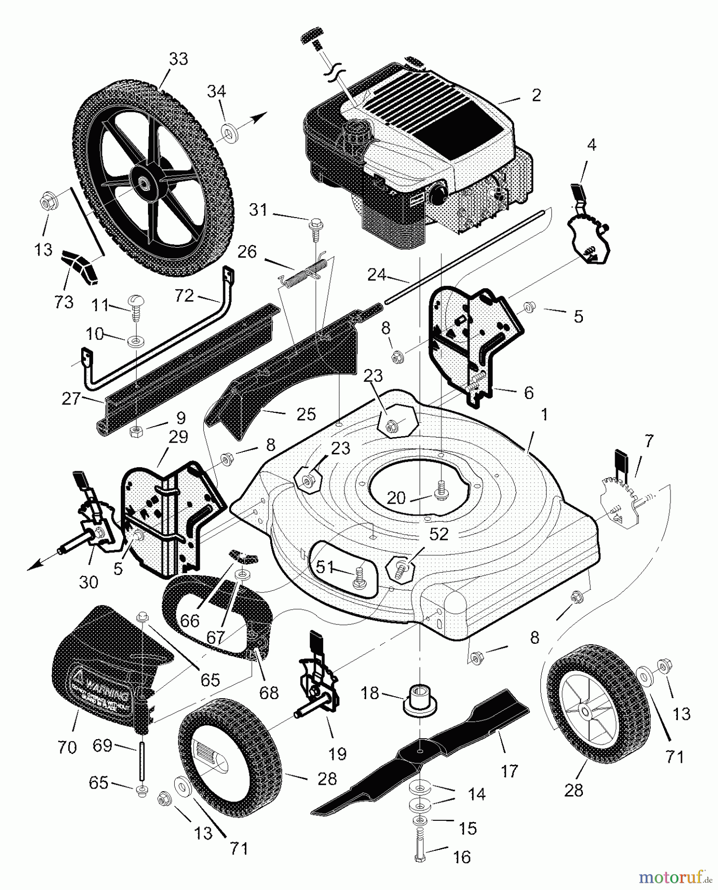 Murray Rasenmäher 20507x99C - B&S/Murray 20