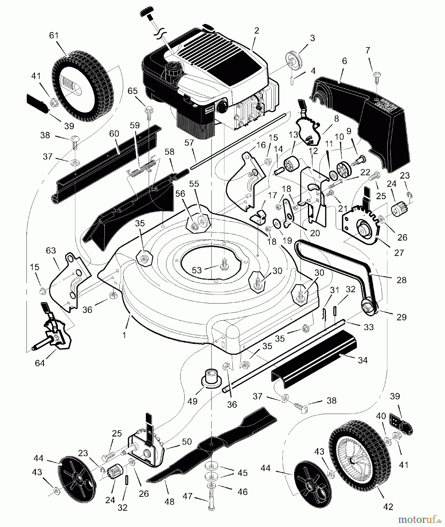 Murray Rasenmäher 20607x30A - Murray 20