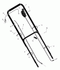 Murray 20647x89A - Yard King Performance 20" Walk-Behind Mower (1999) Ersatzteile Handle Assembly