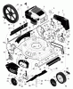 Murray 20647x89B - Yard King Performance 20" Walk-Behind Mower (1998) Ersatzteile Mower Housing Assembly