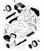 Murray 20665x8B - Scotts 20" Walk-Behind Mower (1999) (Home Depot) Ersatzteile Mower Housing Assembly