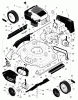 Murray 20706x92B - B&S/ 20" Walk-Behind Mower (1998) (Walmart) Ersatzteile Mower Housing Assembly