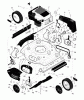 Murray 20707x89A - Yard King Performance 20" Walk-Behind Mower (1999) Ersatzteile Mower Housing Assembly