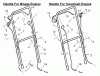 Murray 20817A - 20" Walk-Behind Mower (1996) Ersatzteile Handle Assembly