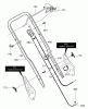 Murray 21386x6C - Ultra 21" Walk-Behind Mower (2000) Ersatzteile Handle Assembly