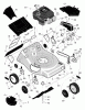 Murray 21545x6A - Ultra 21" Walk-Behind Mower (1996) Ersatzteile Mower Housing Assembly