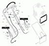Murray 219931x683A - Stanley 21" Walk-Behind Mower (2001) Ersatzteile Handle And Grass Bag Assembly