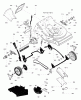 Murray 219931x692A - Stanley 21" Walk-Behind Mower (2001) Ersatzteile Drive Assembly