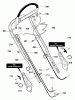 Murray 21995x8C - Scotts 21" Walk-Behind Mower (2000) (Home Depot) Ersatzteile Handle Assembly