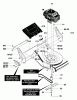 Murray 21997x31A - Scotts 21" Walk-Behind Mower (2000) (Home Depot) Ersatzteile Engine Mount