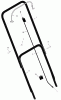 Murray 221010x31A - Scotts 22" Walk-Behind Mower (2005) (Home Depot) Ersatzteile Handle & Bag Assembly