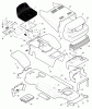 Murray 387000x00A - 38" Lawn Tractor (2003) Ersatzteile Chassis & Hood